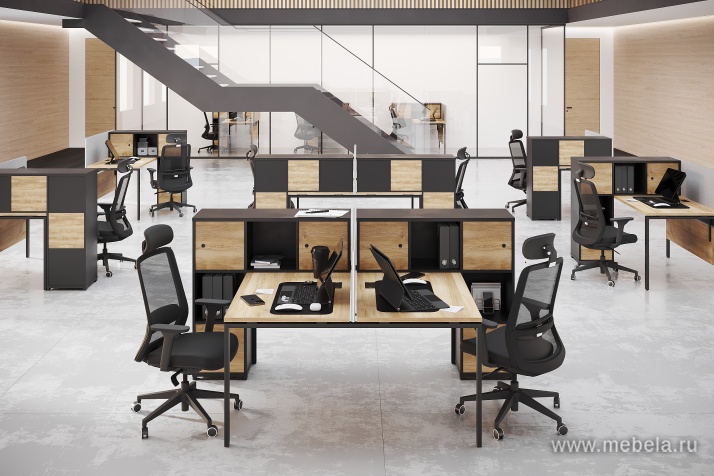 Стол надставка на две опорные тумбы