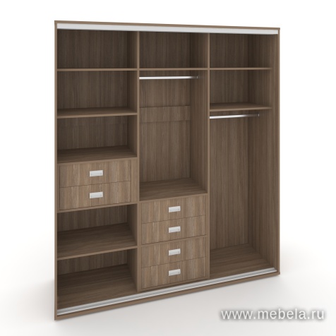 Дверь низкая для шкафа-купе ЛДСП