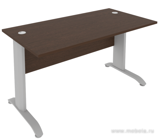 Стол письменный на L-образном металлокаркасе