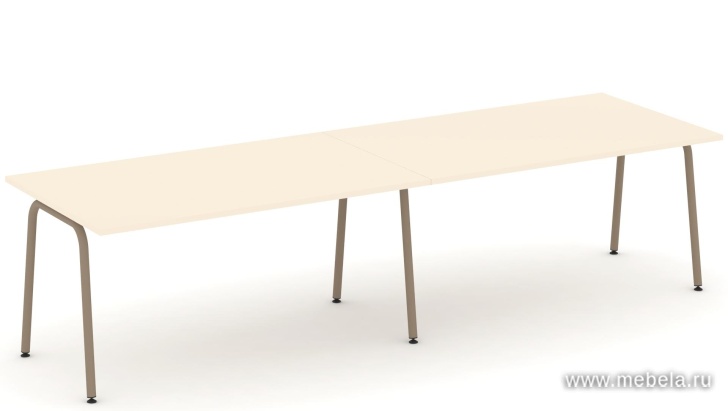 Стол переговорный на металлокаркасе