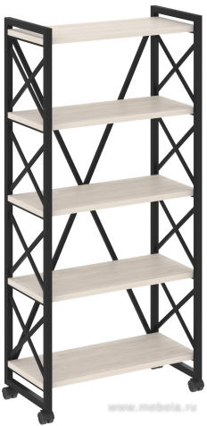 Стеллаж на колесных опорах