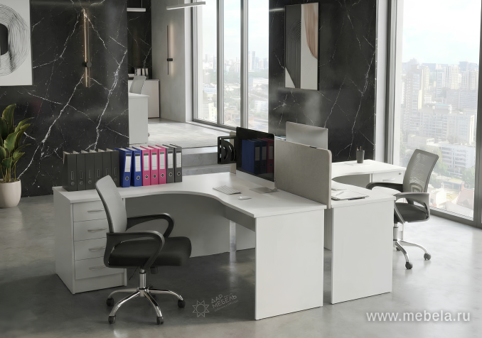 Офисный шкаф узкий комбинир.со стеклом, Л/Пр.