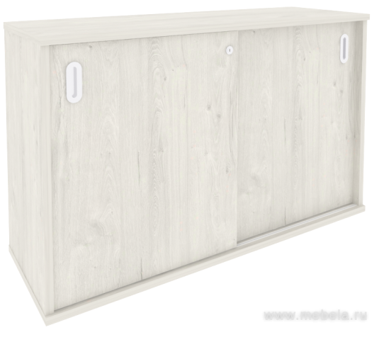 Офисный шкаф-купе низкий с замком