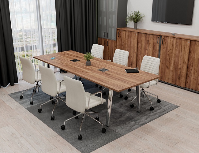 фото столы Проджект Люкс Дуб №3