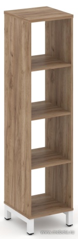 Каркас стеллажа 4 яруса (без вставок и задних стенок)