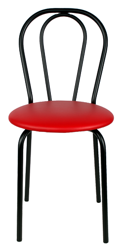 фото Обеденный стул Тюльпан Блэк №5