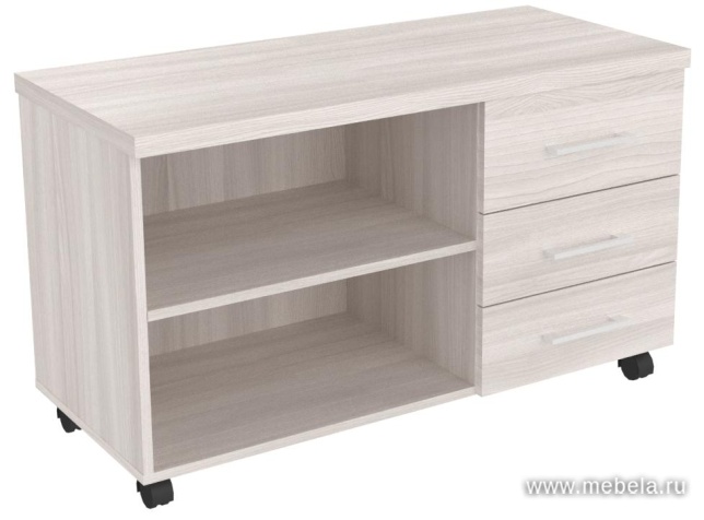 Приставка подкатная, 3 ящика (верхний замок)