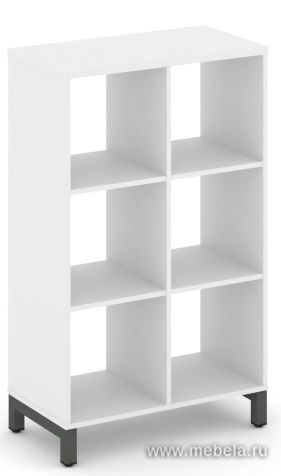 Каркас стеллажа 3 яруса (без вставок и задних стенок)