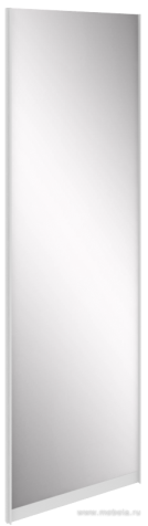 Дверь зеркало низкая