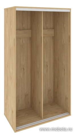 Низкий корпус шкафа-купе + трэк (2-х секционный)