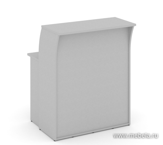 Стойка ресепшн угловая ХДФ (без полки)