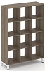 Каркас стеллажа 4 яруса (без вставок и задних стенок)