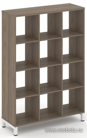 Каркас стеллажа 4 яруса (без вставок и задних стенок)