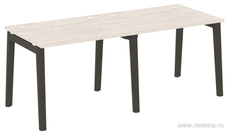 Рабочая станция, опоры - массив дерева