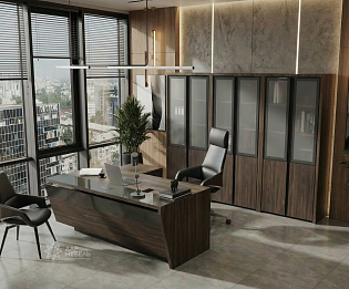 фото кабинет Корнер Орех  №4