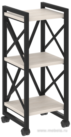 Стеллаж на колесных опорах