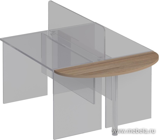 Брифинг-приставка к столу (без опоры)