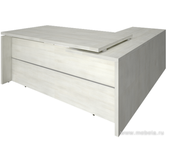 Стол руководителя эргономичный левый