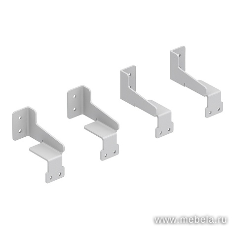Комплект кронштейнов к арт.UCAHB6043 для столов bench гл.125см (крепление к балке)