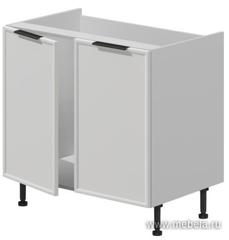 База под мойку 2 двери, фасады рамочные, МДФ в плёнке.