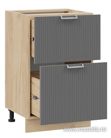 Шкаф напольный с двумя ящиками