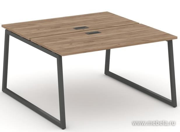 Рабочая станция двухсторонняя на T1-образных опорах 40х40 (Левый/Правый)