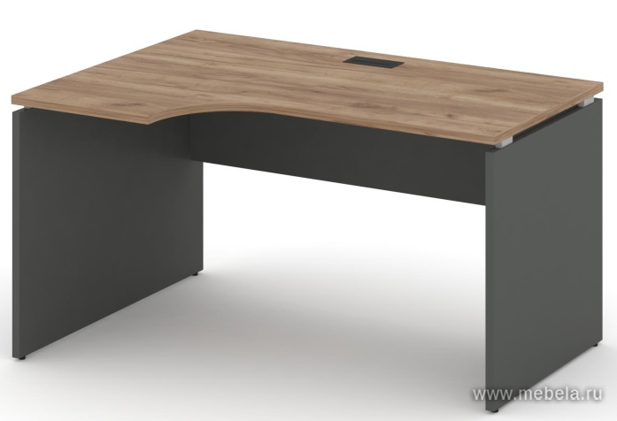 Стол рабочий эргономичный (Левый)