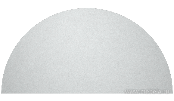 Полукруг на два стола