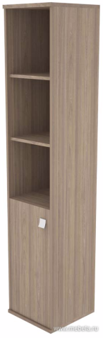 Офисный шкаф высокий узкий полузакрытый(Л/Пр)