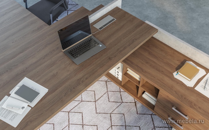 Стол руководителя правый