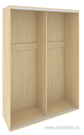 Высокий корпус шкафа-купе + трэк (2-х секционный)
