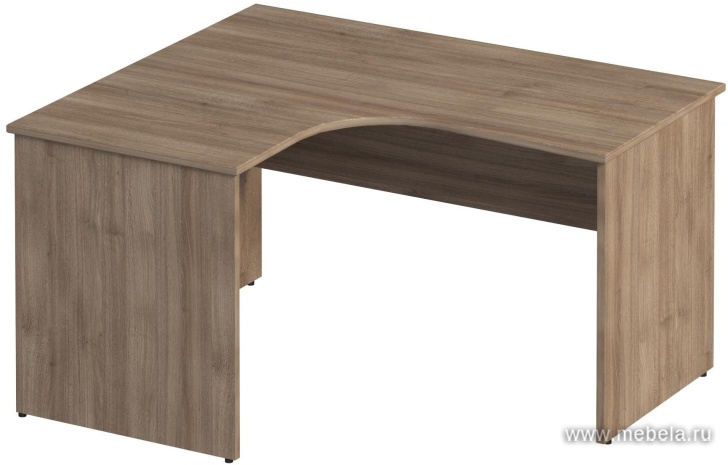 Стол эргономичный левый, с анатомической столешницей под левую руку