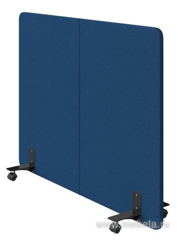 Мобильная перегородка на колесах