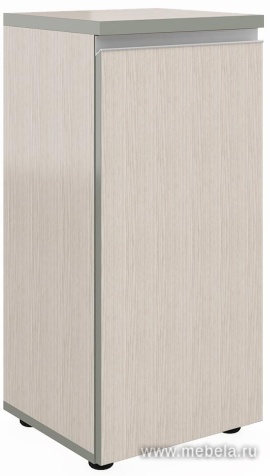 Офисный шкаф низкий узкий