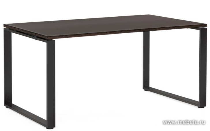 Стол руководителя (чёрные опоры)