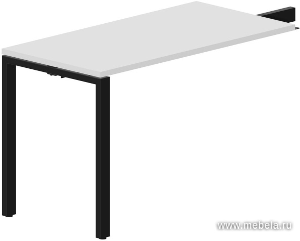 Приставной элемент на опоре (для столешниц гл.68см и 78см)