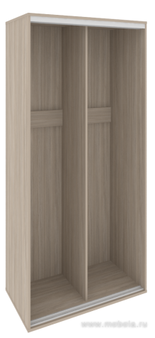 Высокий корпус шкафа-купе + трэк (2-х секционный)