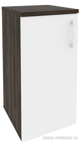 Офисный шкаф низкий узкий лев./прав. (1 низкий фасад ЛДСП)