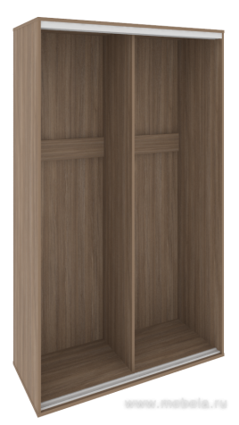 Высокий корпус шкафа-купе + трэк (2-х секционный)
