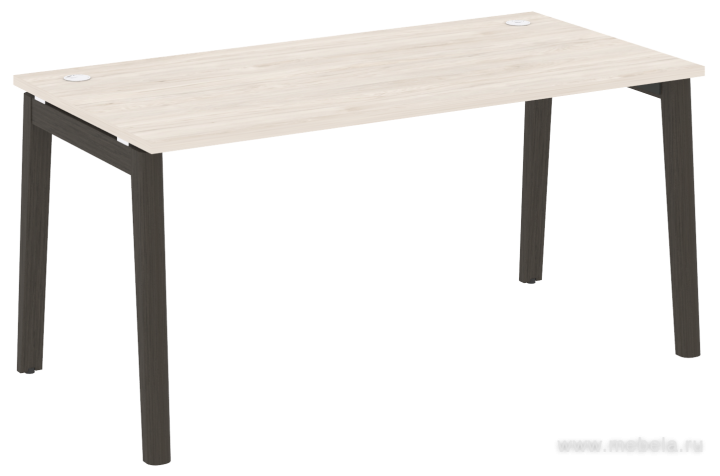 Стол письменный, опоры - массив дерева