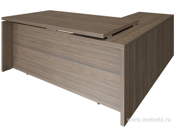 Стол руководителя эргономичный левый