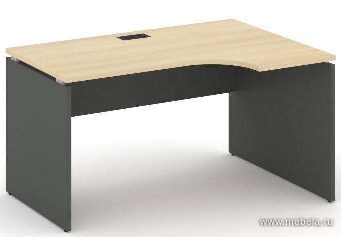 Стол рабочий эргономичный (Правый)