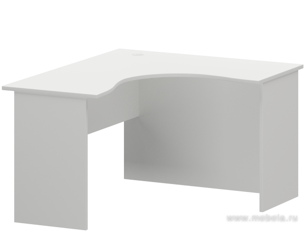 Письменный стол криволинейный, правый