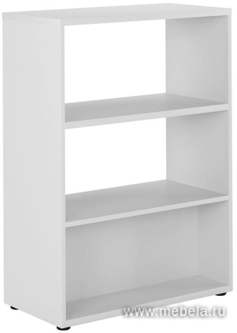 Офисный шкаф низкий с полками