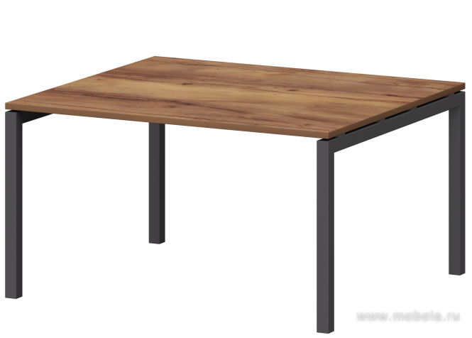 Стол переговорный на П-образном металлокаркасе