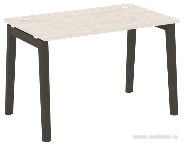 Стол письменный, опоры - массив дерева