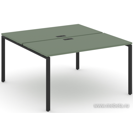 Рабочая станция двухсторонняя на 2 места