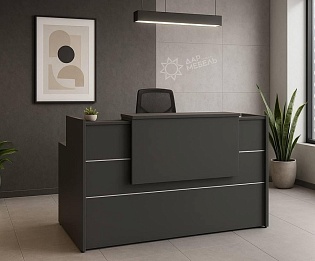 фото ресепшн Оникс Антрацит  №3