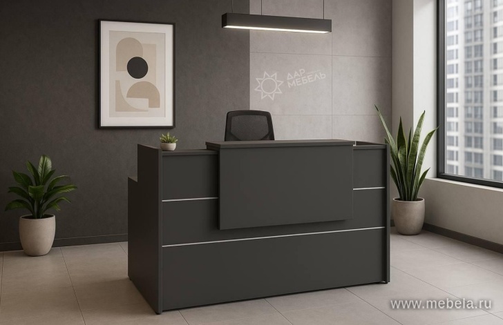 Стойка ресепшен прямая №20