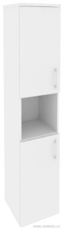 Офисный шкаф высокий узкий (лев/прав) 